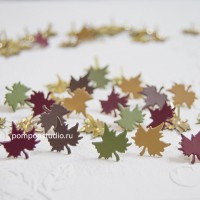 Набор брадс Fall Maple Leaf (50 шт) от Creative Impressions   